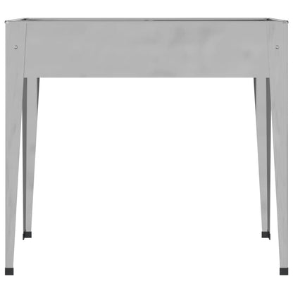 vidaXL Pflanzkübel 100,5x40,5x90 cm Verzinkter Stahl