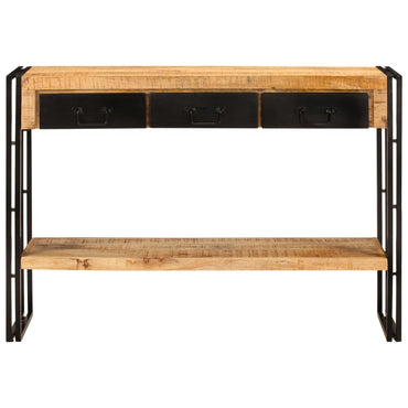 vidaXL Console 110x30x76 cm Bois de manguier massif