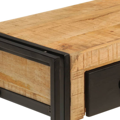 vidaXL Console 110x30x76 cm Bois de manguier massif