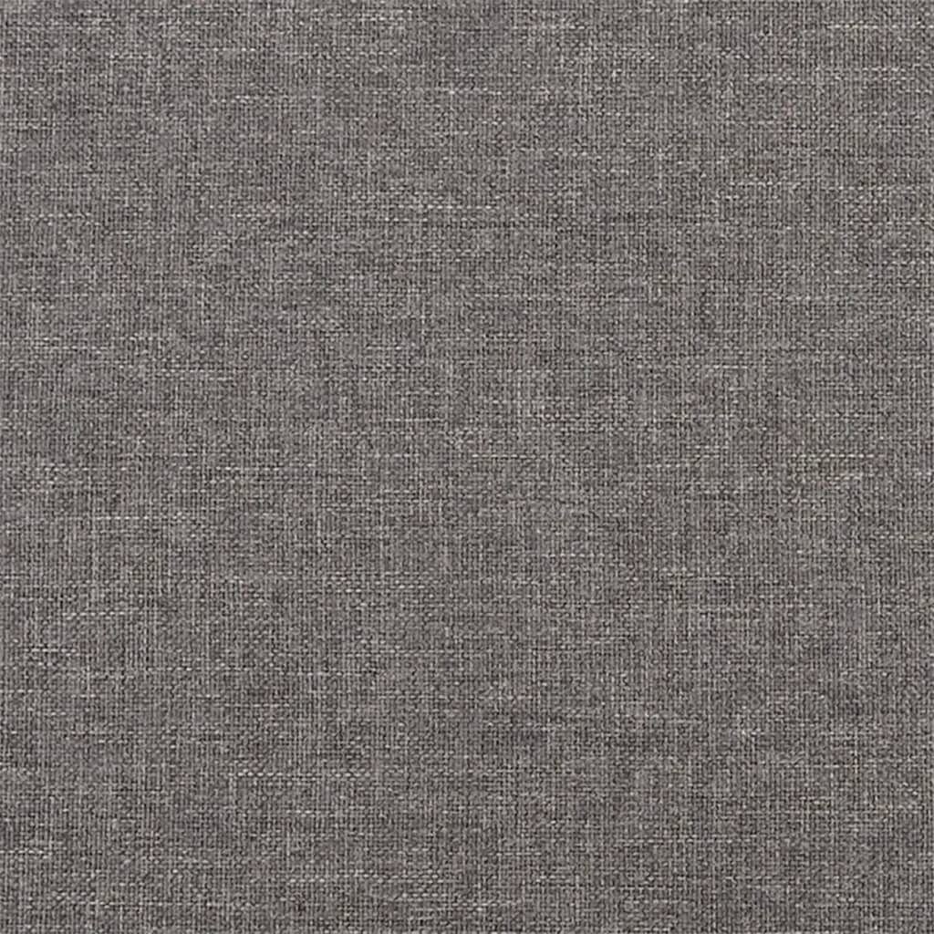 vidaXL 3-Sitzer-Sofa Dunkelgrau 210 cm Stoff