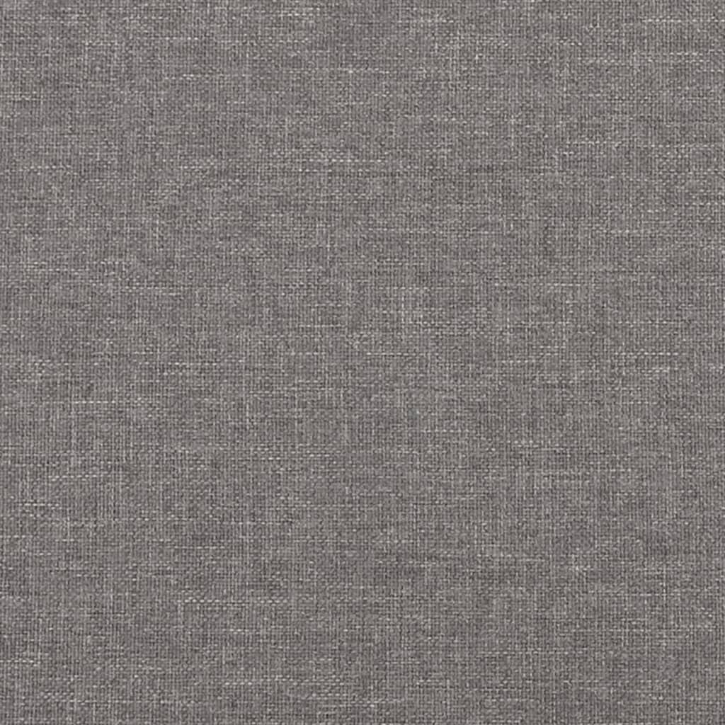 vidaXL 3-Sitzer-Sofa Hellgrau 210 cm Stoff