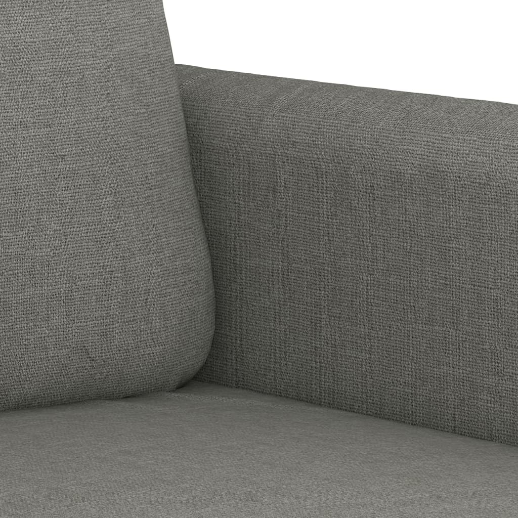 vidaXL Sofasessel Dunkelgrau 60 cm Stoff