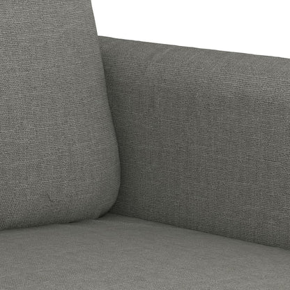 vidaXL Sofasessel Dunkelgrau 60 cm Stoff