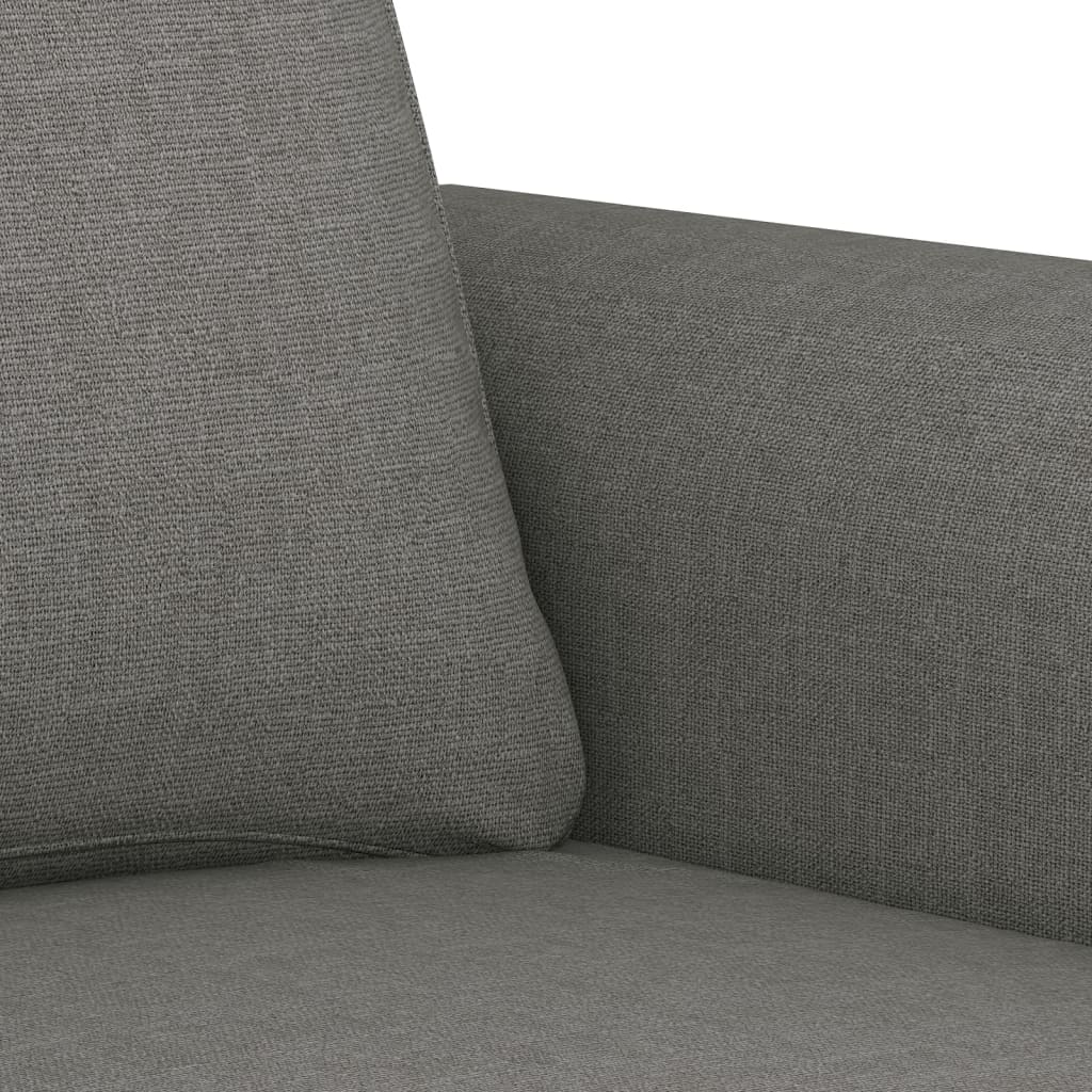 vidaXL Sofasessel Dunkelgrau 60 cm Stoff