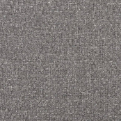 vidaXL 2-Sitzer-Sofa Hellgrau 120 cm Stoff