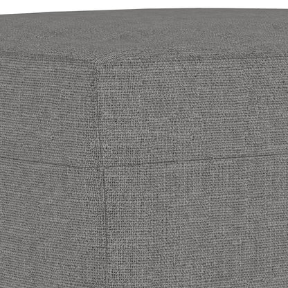 Sitzbank Dunkelgrau 100x35x41 cm Stoff