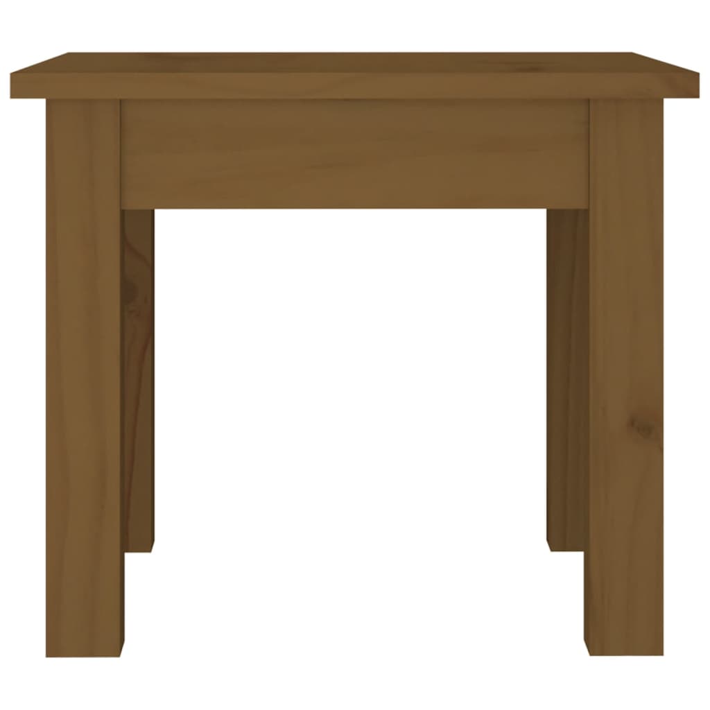 vidaXL Couchtisch Honigbraun 35x35x30 cm Massivholz Kiefer
