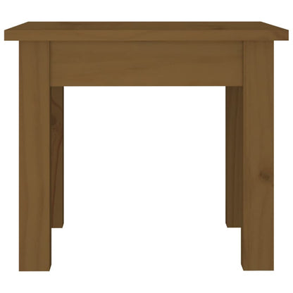 vidaXL Couchtisch Honigbraun 35x35x30 cm Massivholz Kiefer