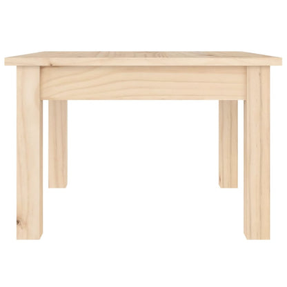 vidaXL Couchtisch 45x45x30 cm Massivholz Kiefer