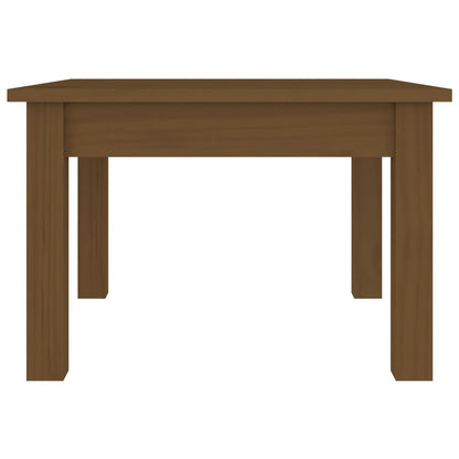 vidaXL Couchtisch Honigbraun 45x45x30 cm Massivholz Kiefer