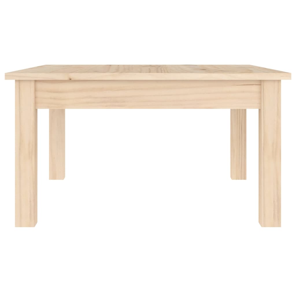 vidaXL Couchtisch 55x55x30 cm Massivholz Kiefer
