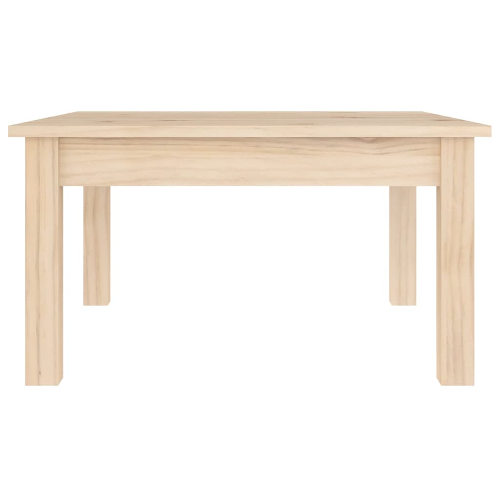vidaXL Couchtisch 55x55x30 cm Massivholz Kiefer