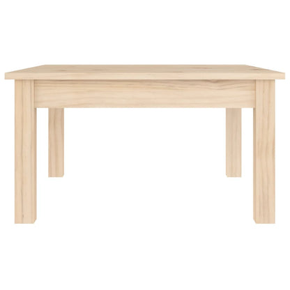 vidaXL Couchtisch 55x55x30 cm Massivholz Kiefer