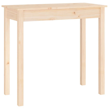 vidaXL Table console 80x40x75 cm Bois de pin massif