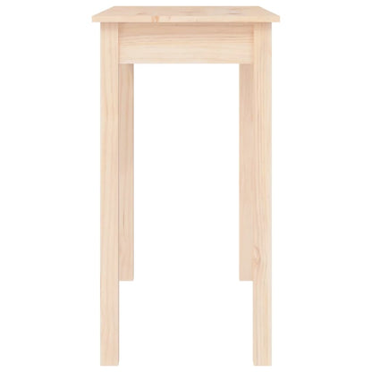 vidaXL Konsolentisch 80x40x75 cm Massivholz Kiefer