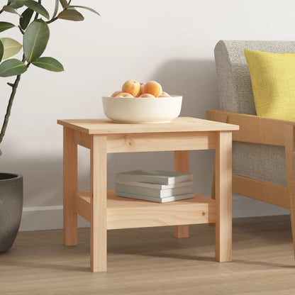 vidaXL Couchtisch 45 x 45 x 40 cm Massivholz Kiefer