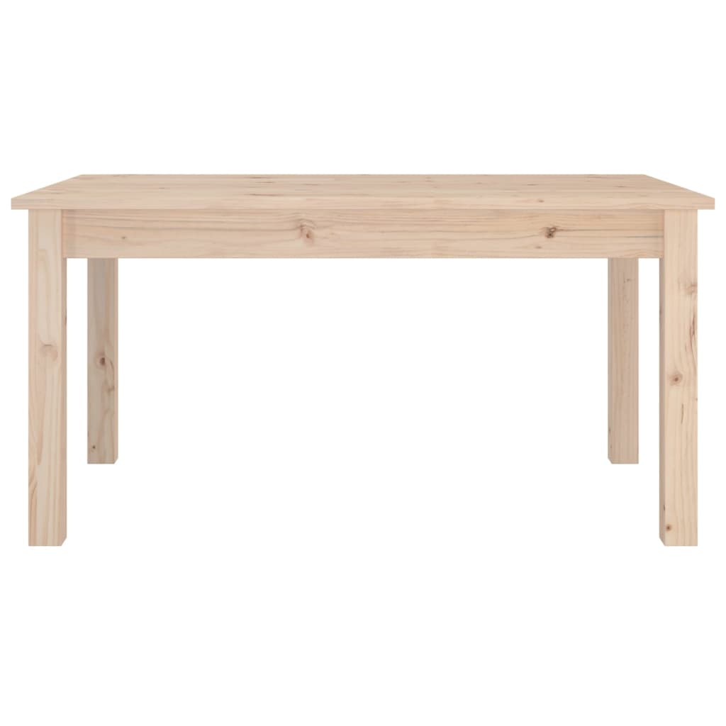 vidaXL Couchtisch 80x50x40 cm Massivholz Kiefer