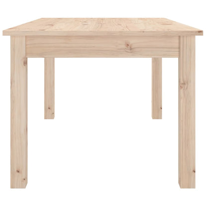 vidaXL Couchtisch 80x50x40 cm Massivholz Kiefer