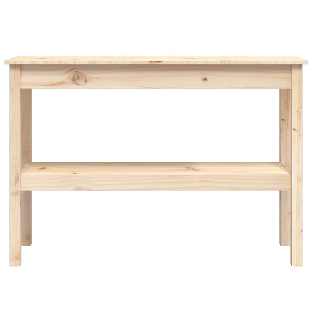 vidaXL Console 110x40x75 cm Bois de pin massif
