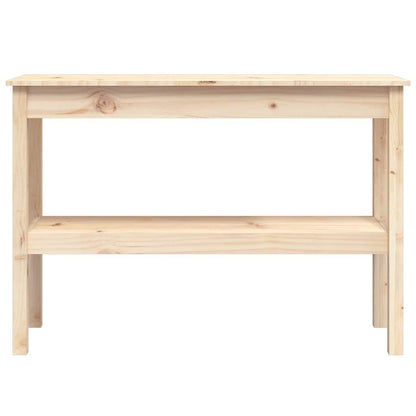 vidaXL Console 110x40x75 cm Bois de pin massif