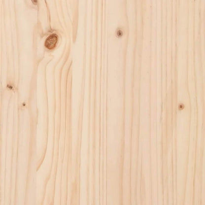 vidaXL Console 110x40x75 cm Bois de pin massif