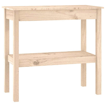 vidaXL Table console 80x40x75 cm Bois de pin massif