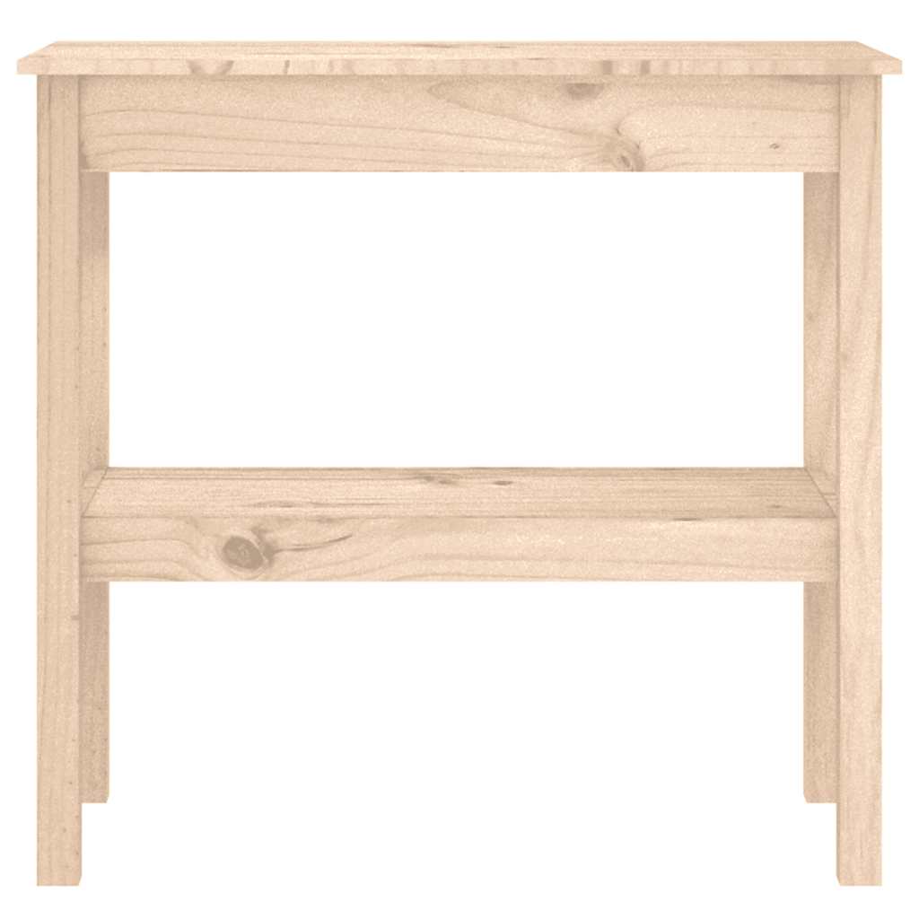 vidaXL Konsolentisch 80x40x75 cm Massivholz Kiefer