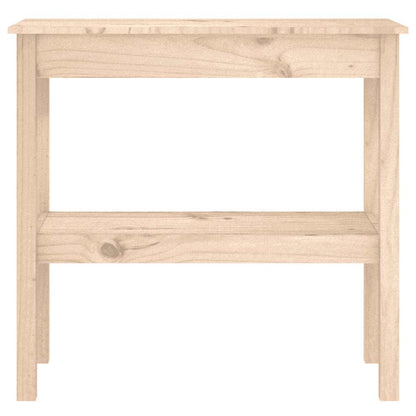 vidaXL Konsolentisch 80x40x75 cm Massivholz Kiefer