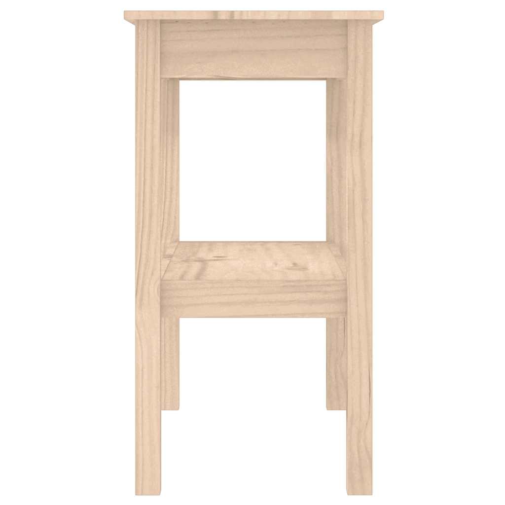 vidaXL Konsolentisch 80x40x75 cm Massivholz Kiefer