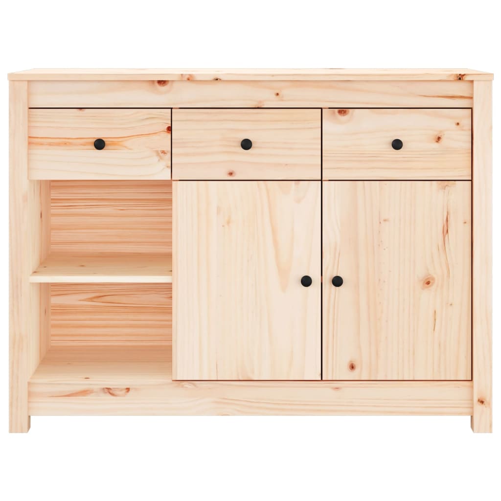 vidaXL Buffet 100x35x74 cm Bois de pin massif