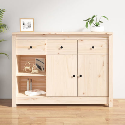vidaXL Buffet 100x35x74 cm Bois de pin massif