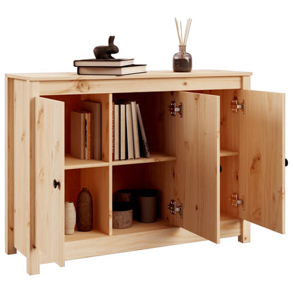 vidaXL Buffet 100x35x74 cm Bois de pin massif