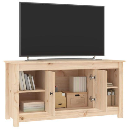 vidaXL Meuble TV 103x36,5x52 cm Bois de pin massif