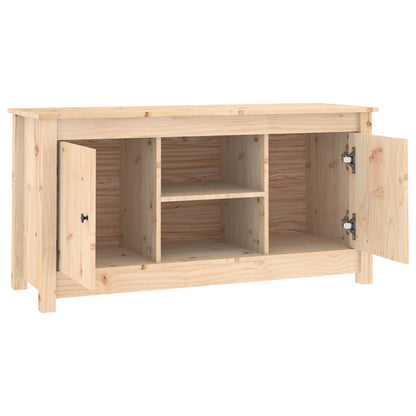vidaXL Meuble TV 103x36,5x52 cm Bois de pin massif