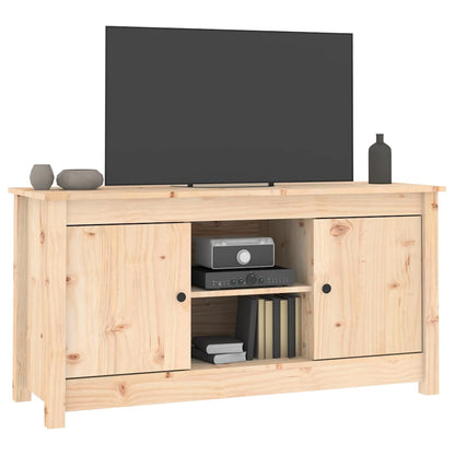 vidaXL Meuble TV 103x36,5x52 cm Bois de pin massif
