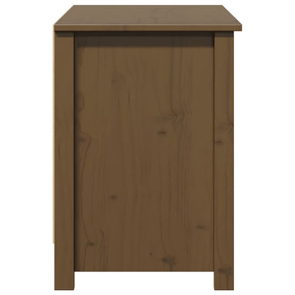 vidaXL TV-Schrank Honigbraun 103x36,5x52 cm Massivholz Kiefer