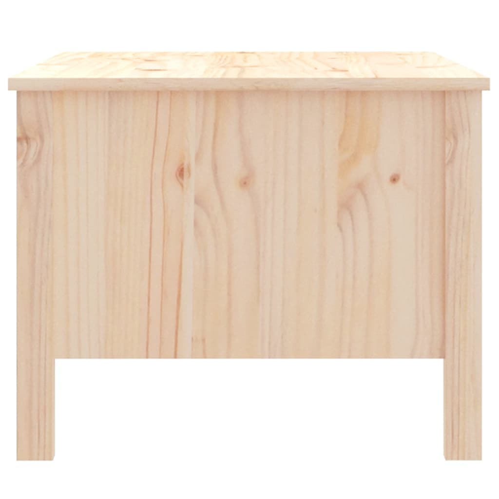 vidaXL Couchtisch 100x50x40 cm Massivholz Kiefer