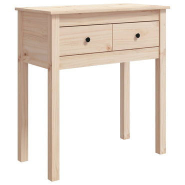 vidaXL Console 70x35x75 cm Bois de pin massif