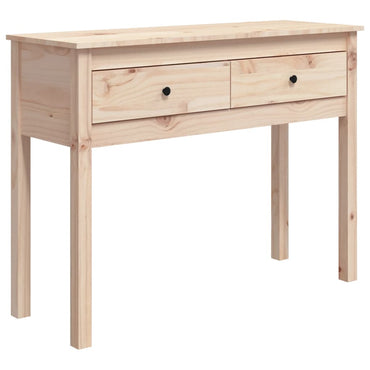 vidaXL Table console 100x35x75 cm Bois de pin massif