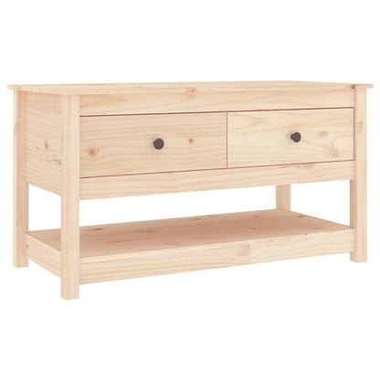vidaXL Couchtisch 102x49x55 cm Massivholz Kiefer