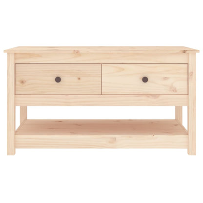 vidaXL Couchtisch 102x49x55 cm Massivholz Kiefer