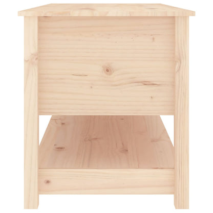 vidaXL Couchtisch 102x49x55 cm Massivholz Kiefer