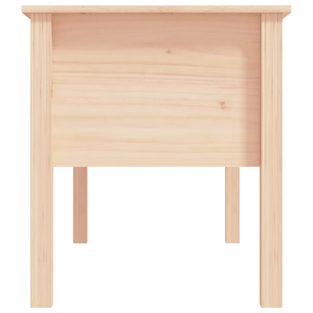 vidaXL Couchtisch 102x49x55 cm Massivholz Kiefer