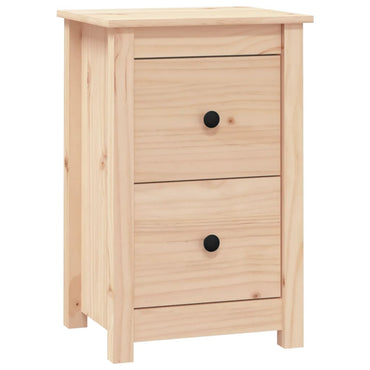 vidaXL Nachttisch 40x35x61,5 cm Massivholz Kiefer