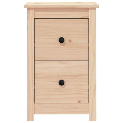 vidaXL Nachttische 2 Stk. 40x35x61,5 cm Massivholz Kiefer