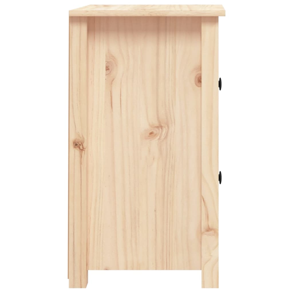 vidaXL Nachttische 2 Stk. 40x35x61,5 cm Massivholz Kiefer