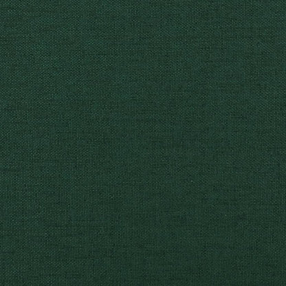 vidaXL Fauteuil à bascule avec repose-pieds Tissu Vert foncé