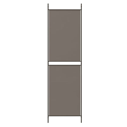 vidaXL 4-tlg. Paravent Anthrazit 200x180 cm Stoff