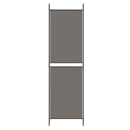 vidaXL Paravent à 4 panneaux anthracite 200x220 cm tissu