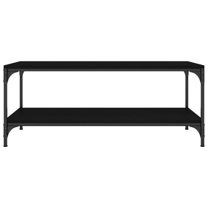 vidaXL Couchtisch Schwarz 100x50x40 cm Holzwerkstoff